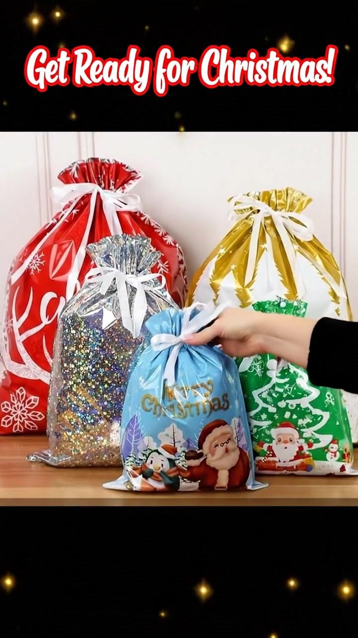 Christmas gift bags get Deal now #Tiktok #christmas #home #homedecor #tiktokshop