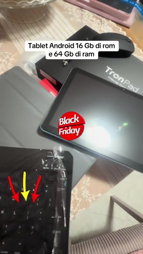 #blackfriday #TikTokShopBlackFriday #cybermonday #SpacchettaLeOfferte #tablet