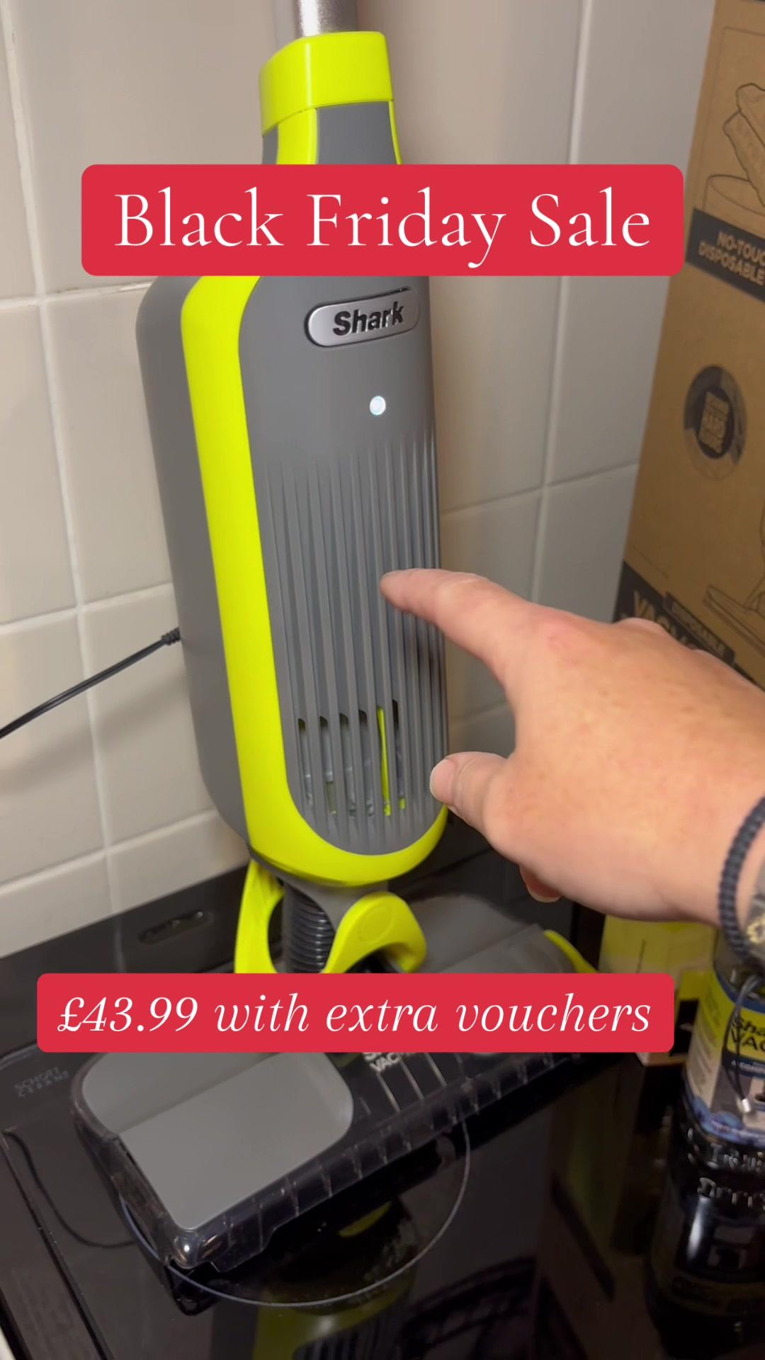 Shark VacMop is on an incredible sale with free shipping!